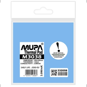 Termal Ped / Thermal Pad 1.0mm 3.0W/mK 100X100mm M3038
