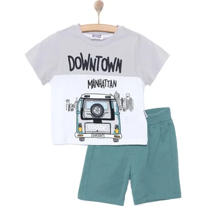 Fun World 3D Erkek Tshirt-Şort Erkek Bebek