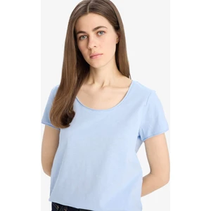 Regular Fit Yuvarlak Yaka Basic Düz Kısa Kollu Tişört K1508AZ25SM