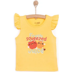 Hellobaby Basic Kız Meyve Baskılı Atlet T-Shirt Kız Bebek