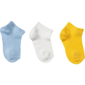 Hellobaby Erkek 3'lü Bilek Çorap Erkek Bebek