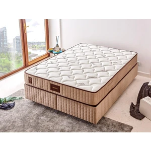 Niron Bamboo Yatak 80x180 Tek Kişilik Doğal Bambu Kumaş Tam Ortopedik Orta Sert Yaylı Yatak