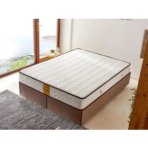 Exclusive Yatak 80x180 Tek Kişilik Visco Yatak Ekstra Lüks Yaysız Yatak 24 cm Pamuklu Keten Doğal Kumaş