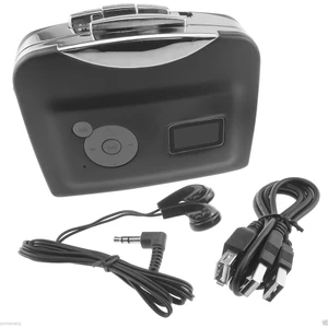 USB Kaset Teyp Çalar Bant Mp3'e Müzik Kaydetme USB Flash Sürücü Adaptörüne Müzik USB Kaset Çalar Dönüştürücü (Yurt Dışından)