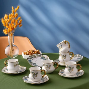 Riva 6 Kişilik Kahve Fincan Takımı