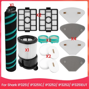 Shark IP3251/IP3251C/IP3252/IP3251EUT Vakumlu Süpürge Parçası Silindir Fırça Filtre Pamuk Baz Istasyonu Filtre Aksesuarları (Yurt Dışından)