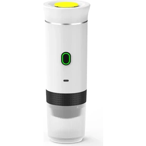 3'ü 1 Arada Mini Kablosuz Elektrikli Taşınabilir Espresso Kahve Makinesi Araba ve Ev Kamp Seyahat Kapsül Kahve Makinesi Beyaz (Yurt Dışından)