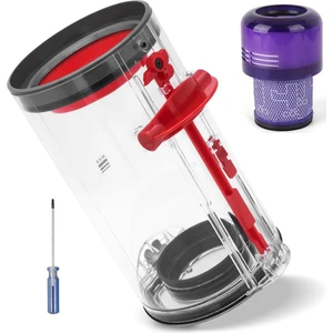 Dyson V11 V15 SV14 SV15 SV22 Elektrikli Süpürge Haznesi Yedek Aksesuarları Parçaları Için Daha Büyük Toz Haznesi Hepa Filtresi (Yurt Dışından)