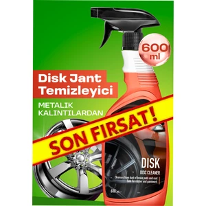 Disk Jant Temizleyici - Balata Tozu ve Pas Için En Iyi Çözüm (600ML)
