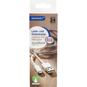 Ideenwelt Data Aktarımı ve Şarj Kablosu Usb-Micro 1,5 Metre