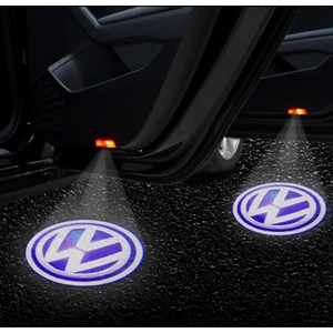 Volkswagen Passat B6 Araca Özel Kapı Altı Logo