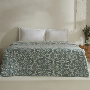 Karaca Home Elvira Çift Kişilik Akrilik Battaniye Koyu Mint