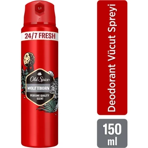 Old Spice Wolfthorn Erkek Sprey Vücut Deodorantı 150 ml