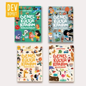 Genel Kültür Kitabım Set ( Tanıyorum - Büyüyorum - Fark Ediyorum - Konuşuyorum)