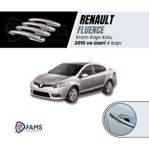 Fams Otomotiv  Renault Fluence Krom Kapı Kolu 4 Kapı 2010> Paslanmaz Çelik