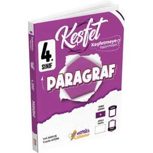 Meraklı Zihinler Yayıncılık 4. Sınıf Keşfet Paragraf Soru Bankası