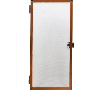 Sineklik Menteşeli Pencere Sinekliği Kahverengi (En: 0-70 Cm. Boy: 0-130 Cm)