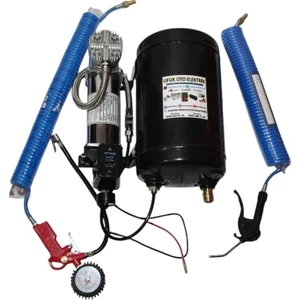 Havalı Korna ve Hava Işleri Için Uygun Otomatik Kompresör 10 Lt - 12V
