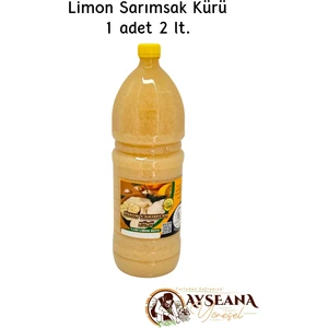 Ayşe Ana Yöresel Limon Sarımsak Kürü  El Yapımı Doğal 2 lt