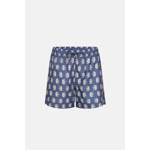 Multıcolor Kuş Des. Kısa Şort