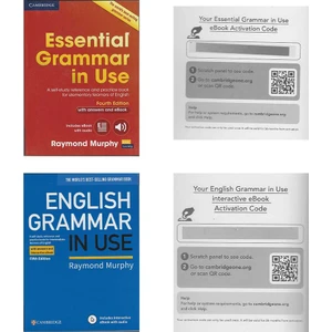 Essential & English  Grammar In Use With Answers And Ebook & Online Test