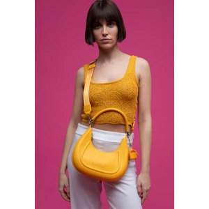 United Colors Of Benetton Benetton Kadın Kol Çantası Sarı BNT1451