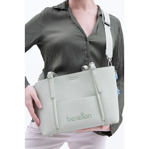 Benetton Kadın Kol Çantası Yeşil BNT1512