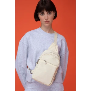 United Colors Of Benetton Benetton Kadın Vücut Çantası Bej BNT1457