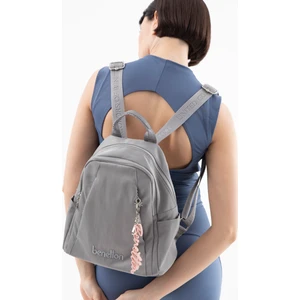 Benetton Kadın Sırt Çantası Gri BNT1488