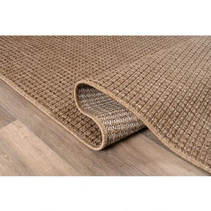 Saraz Halı Srz-0465 Jüt Tabanlı Hasır Kaymaz Dokuma Örme Bohem Antialerjik Halı Kilim Salon Halısı