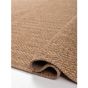SRZ-0503 Jüt Tabanlı Hasır Dokuma Örme Bohem Antialerjik Halı Kilim Balık Sırtı