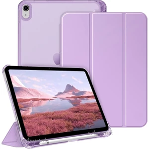 M.tk moveteck Apple iPad Air 11 2025 Tablet Kılıf Akıllı Smart Uyku Modlu Pen Kalem Bölmeli Katlanabilir Standlı Pc Case M3