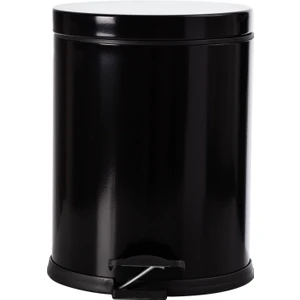 5lt Pedallı Çöp Kovası Siyah
