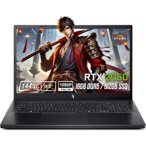 ACER Nitro V 15 ANV15-41-R3F8 AMD Ryzen 5-7535HS 16GB DDR5 512GB SSD RTX2050 4GB 15.6 inç Full HD 144Hz IPS FreeDos Gaming Laptop (NH.QSJEY.001v1)