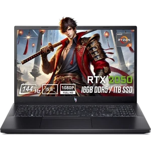 ACER Nitro V 15 ANV15-41-R3F8 AMD Ryzen 5-7535HS 16GB DDR5 1TB SSD RTX2050 4GB 15.6 inç Full HD 144Hz IPS FreeDos Gaming Laptop (NH.QSJEY.001v2)