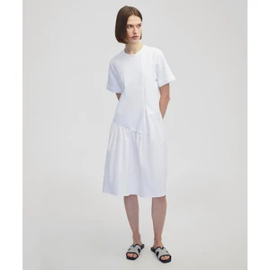 Asimetrik Büzgülü Elbise IS1250002491002