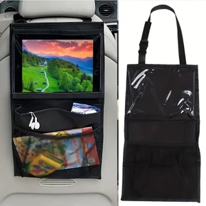 Araba Arka Koltuk Düzenleyici Araç Tablet Telefon Tutucu Çok Cepli Dayanıklı Bebek Çocuk Oto Organizer