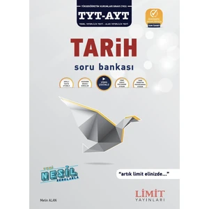 Limit Yayınları TYT-AYT Tarih Soru Bankası 2024 Güncel Baskı