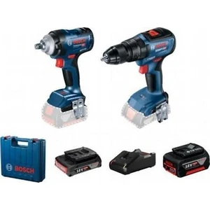 Bosch Gds 18v-400 + Gsb 18v-50 Akülü Set (1X2.0Ah+1X5.0Ah+C