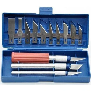 ROX WOOD NEŞTER TIP MAKET BIÇAĞI SETİ 13 PRÇ.