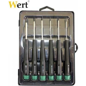 Wert 2262 Elektronikçi Tornavida Seti (6 Parça)