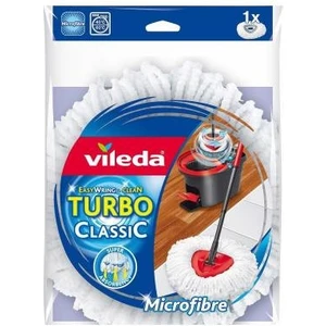 Turbo Easy Wring Mikrofiber Paspas Yedek Beyaz