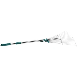 Raco 53744 Teleskopik Saplı Ayarlı Metal Çim Tırmığı 18 - 56 Cm