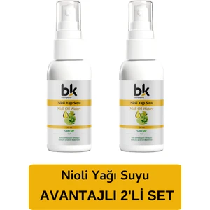 Bk Company 2'Li Nioli Yağı Suyu Set Genital  Koku Önleyici Sprey 50 ml