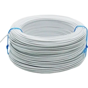 Tek Damarlı Montaj Kablosu 5mt Beyaz