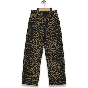 Kız 6/10 Yaş Leopar Pantolon