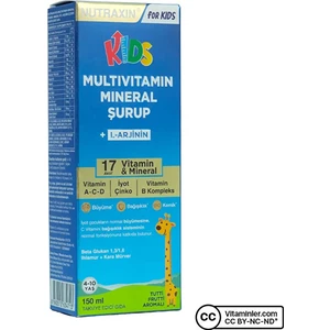 Kids Multivitamin Mineral 150 ml