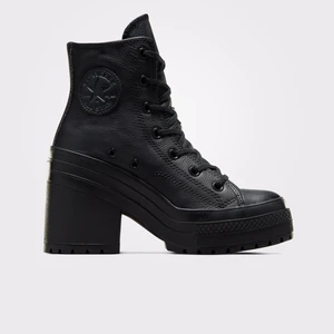 Chuck 70 De Luxe Leather Deri Kadın Siyah Sneaker