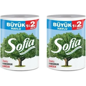 Gold Ambalaj Sofia - Kağıt Dev Havlu Büyük - 2 Rulo