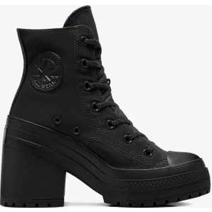 Chuck 70 De Luxe Heel Unisex Siyah Platform Sneaker